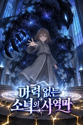 마력 없는 소녀의 사역마 표지