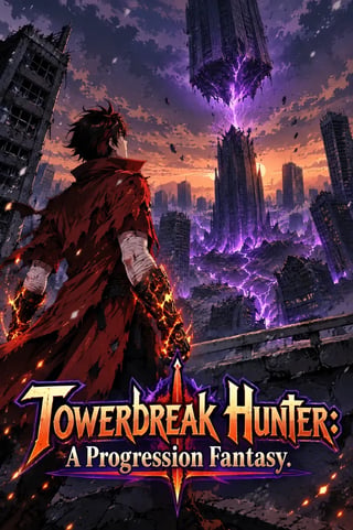 Cover Towerbreak Hunter: A Progression Fantasy