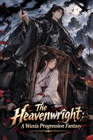 Cover The Heavenwright: A Wuxia Progression Fantasy