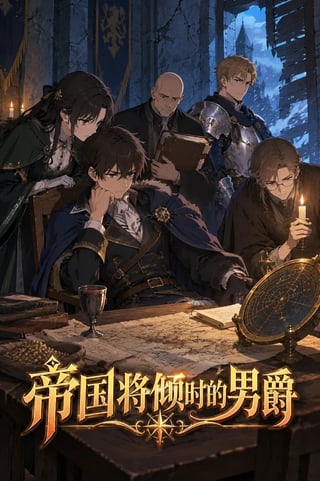 封面 帝国将倾时的男爵