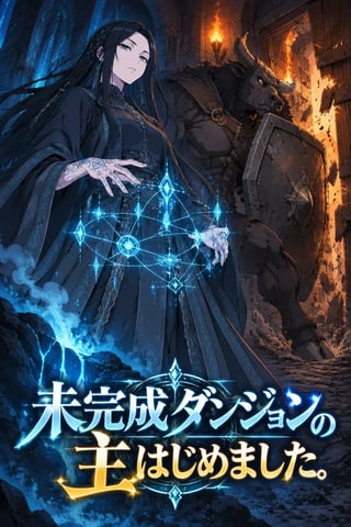 未完成ダンジョンの主はじめました の表紙
