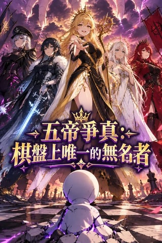 《五帝爭真:棋盤上唯一的無名者》封面