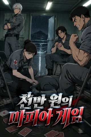 천만 원의 마피아 게임 표지