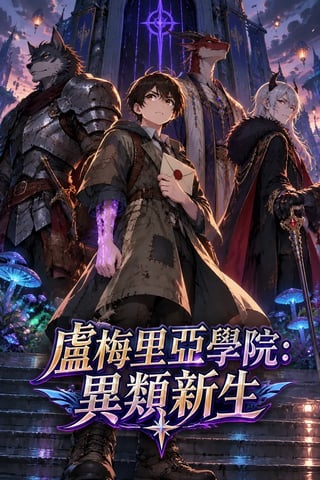 《盧梅里亞學院:異類新生》封面