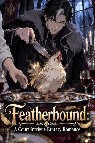 Cover Featherbound: A Court Intrigue Fantasy Romance