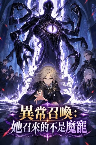 《異常召喚:她召來的不是魔寵》封面