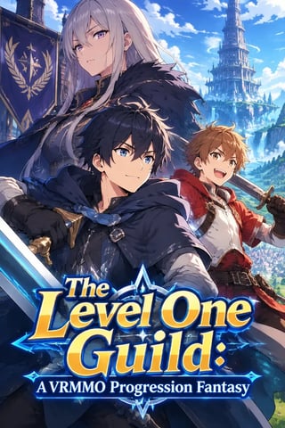 Cover: The Level One Guild: A VRMMO Progression Fantasy