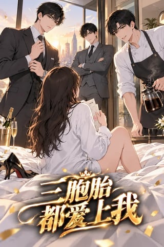 封面 三胞胎都爱上我
