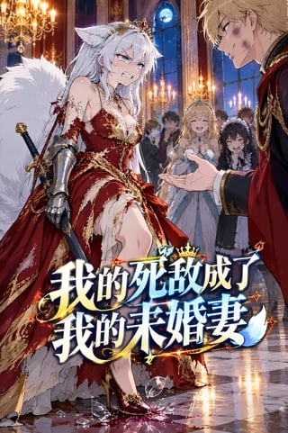 封面 我的死敌成了我的未婚妻