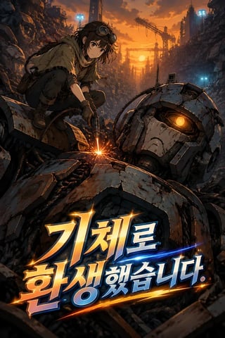 기체로 환생했습니다 표지