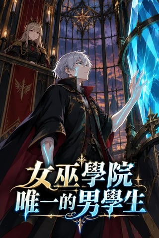 《女巫學院唯一的男學生》封面