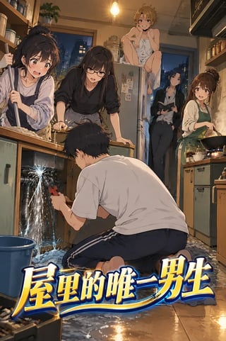 封面 屋里的唯一男生