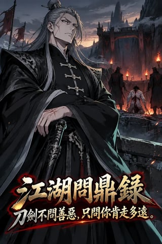 《江湖問鼎錄·刀劍不問善惡，只問你肯走多遠》封面