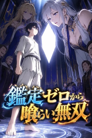 鑑定ゼロから喰らい無双 の表紙