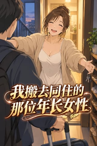 封面 我搬去同住的那位年长女性