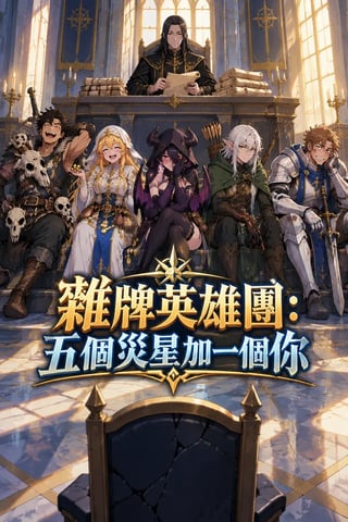 《雜牌英雄團：五個災星加一個你》封面