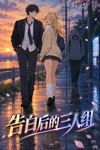 封面 告白后的三人组