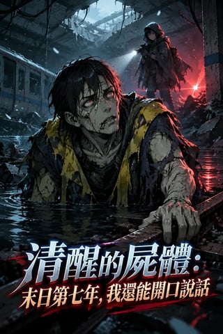 《清醒的屍體：末日第七年，我還能開口說話》封面