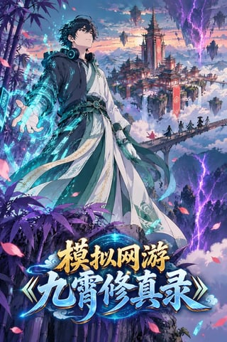 封面 模拟网游《九霄修真录》