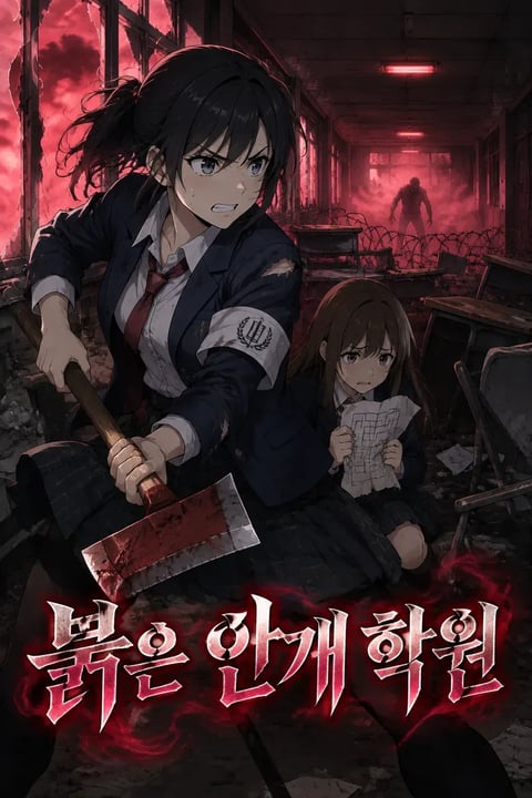 붉은 안개 학원 표지