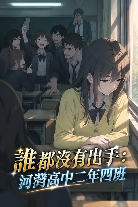 《誰都沒有出手：河灣高中二年四班》封面